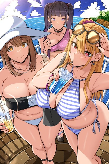 สนุกสนานกับสามสาว 2 [Suinose] Game Suki no Gal-tachi to Ore no Heya de Shitai Houdai 2
