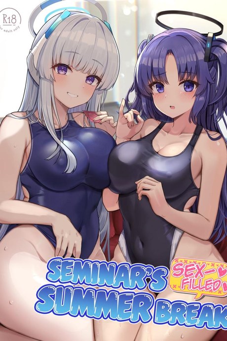 เล่นน้ำกันคุณครูกันเถอะ[Vivido (Kumasaku Tamizou)] Seminar no Dosukebe Pakopako Natsuyasumi! Seminar's Sex-filled Summer Break (Blue Archive)