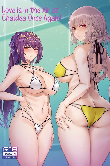 ระบายความใคร่กับเหล่าเซอร์เเวนท์(C101) [COMEX (Zhen Lu)] Love is in the Air at Chaldea Once Again! (Fate Grand Order)