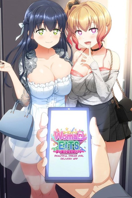 แอปพิศวง ซื้อบริการสาว  [Tawawa Delivery] Woman Eats Yume no Bishoujo Takuhai Appli Woman Eats Beautiful Dream Girl Delivery App