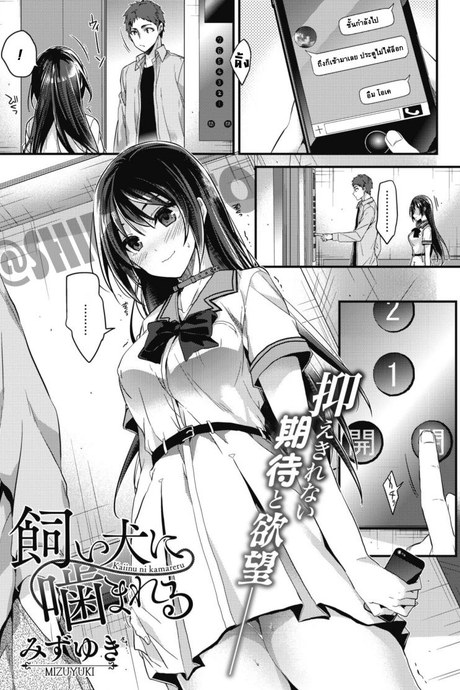 เพียงแค่สั่ง [Mizuyuki] Kaiinu ni Kamareru (COMIC HOTMILK 2017-09)