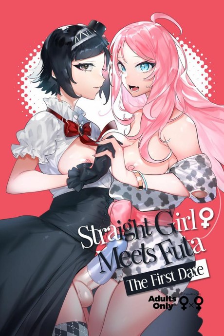 เธอมีรูกับเธอมีงู [Hibon (Itami)] Futanari-san to Nonke-san♀Hatsu Date Hen  Straight Girl Meets Futa The First Date