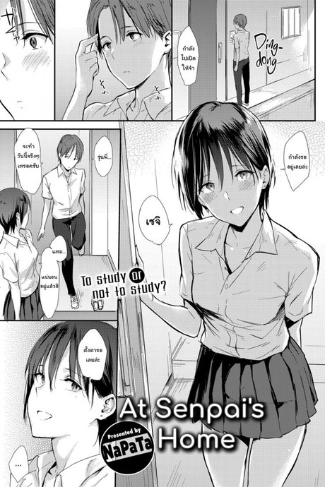 ติวหนังสือที่ห้องรุ่นพี่ [NaPaTa] At Senpai's Home