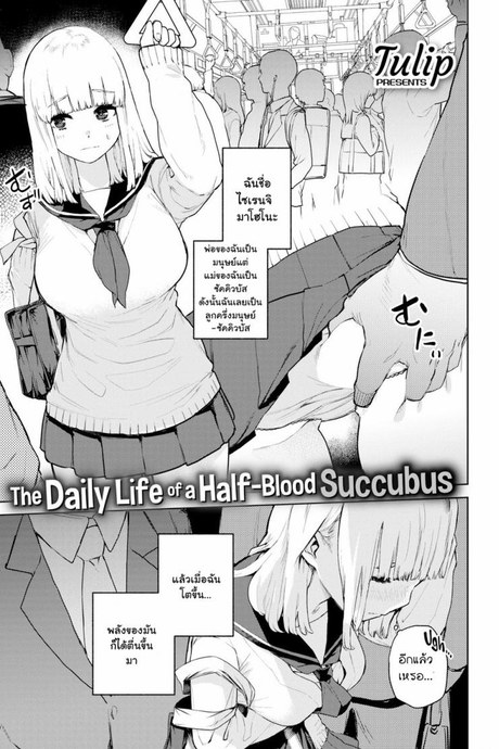 พลังตื่น หื่นทันที [Tulip] Konketsu Succubus no Nichijou (COMIC X-EROS #82)