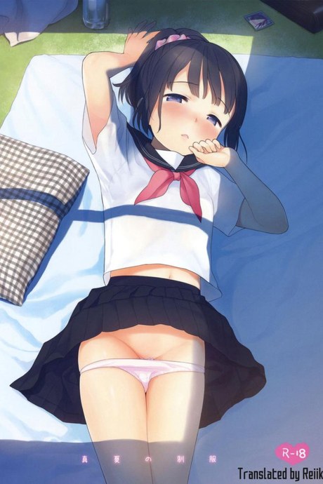 มาห้องพี่สิ มีแอร์เย็นๆ [fuka fuka (Sekiya Asami)] Manatsu no Seifuku