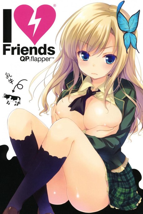 ข้ามขั้นคบเป็นแฟน [QPflapper (Sakura Koharu, Ohara Tometa)] I ♥ Friends (Boku wa Tomodachi ga Sukunai)