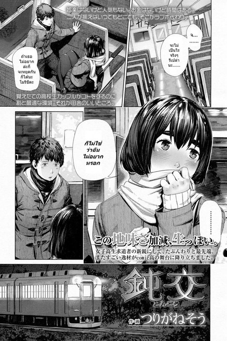 อยากลองบนรถไฟ [Turiganesou] Donkou