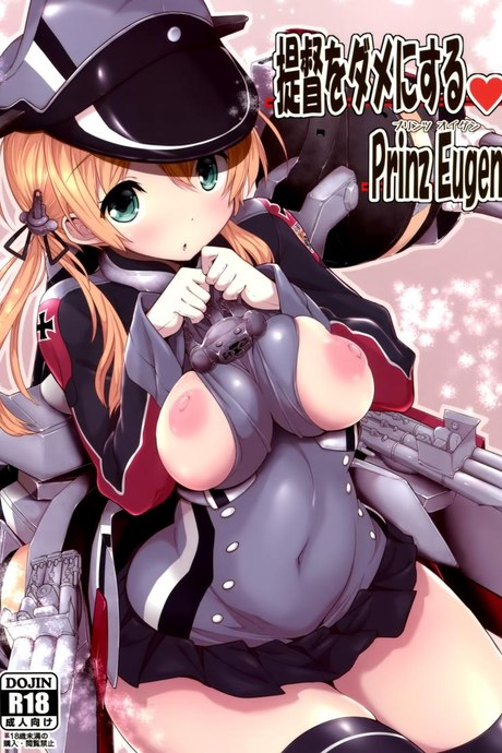 อยากมีเธออยู่เคียงข้าง [Parin to Wareru (Neyonsan)] Teitoku o Dame ni Suru Prinz Eugen
