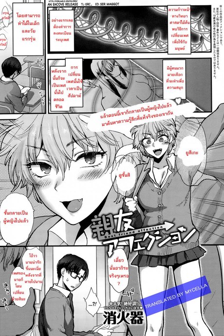 เพื่อนคนนี้ที่เข้าใจ [Syoukaki] Shinyuu Affection Best Friend Affection