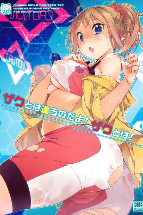 เกมจบแต่คนไม่จบ (C87) [Mono × Chro (Kokonoka)] Zaku to wa Chigau no dayo! Zaku to wa! (Gundam Build Fighters Try)