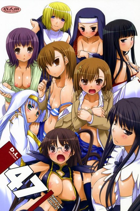 ไล่ปล้ำสาวๆ ทีละคน (COMIC1☆3) [Digital Lover (Nakajima Yuka)] D.L. Action 47 (Toaru Majutsu no Index)