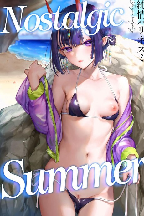 หน้าร้อนกับชูเท็น (C100) [Junjou Harinezumi (Kaguyuzu)] Nostalgic Summer (Fate Grand Order)