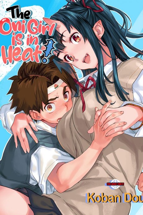 แฟนผมเป็นสาวยักษ์ (C95) [Koban Dou (Sameda Koban)] Oni-Musume-chan wa Hatsujouki The Oni Girl is in Heat