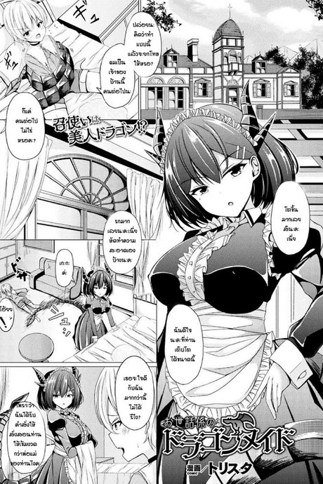 ลักหลับเมดมังกร [Torisuta] Osewakakari no doragon meido