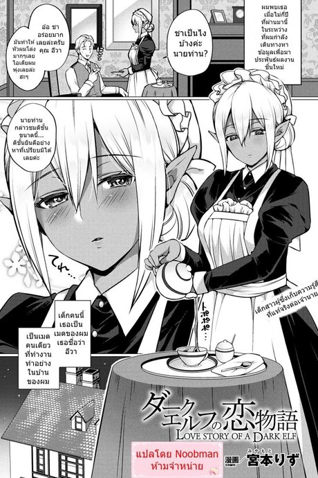 จะไม่ให้รักได้ไง [Miyamoto Liz] Dark Elf no Koi Monogatari | Love Story Of A Dark Elf (COMIC Unreal 2017-12 Vol. 70)